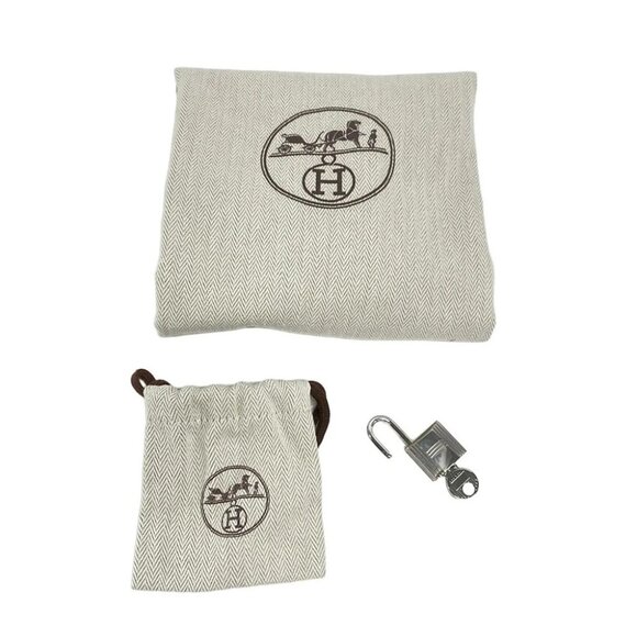 HERMES Picotin Lock Ccossack PM - Rose Azalee Sesame Taurillon Clemence Y - Picture 5 of 14